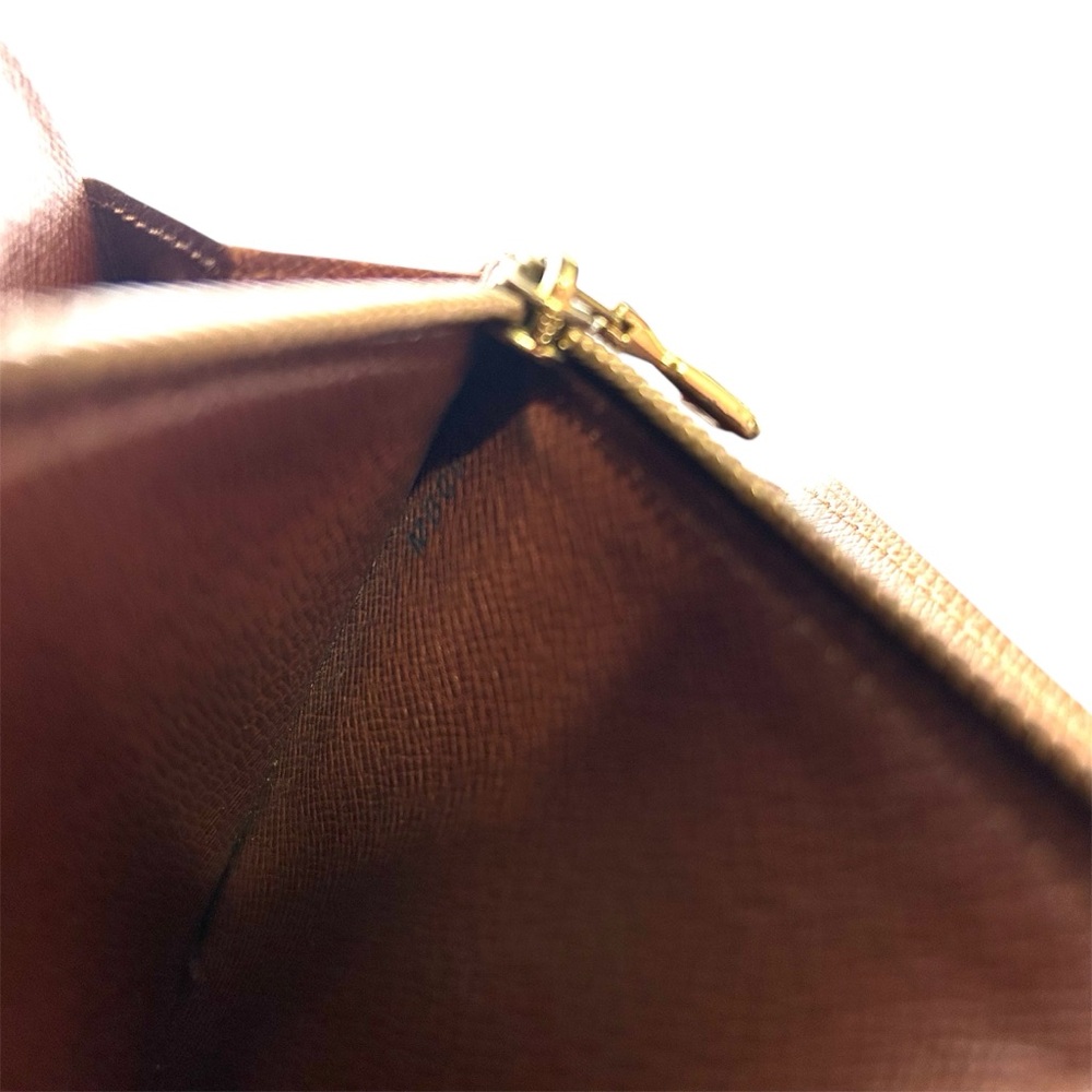 Louis Vuitton Sarah Monogram Wallet LV Brown Snap France Luxury - Picture 7 of 7